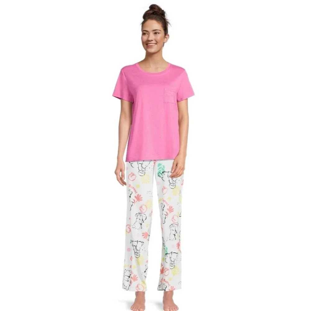 Winnie the Pooh Women’s Print Sleep Pants, Size 3x - Picture 4 of 10